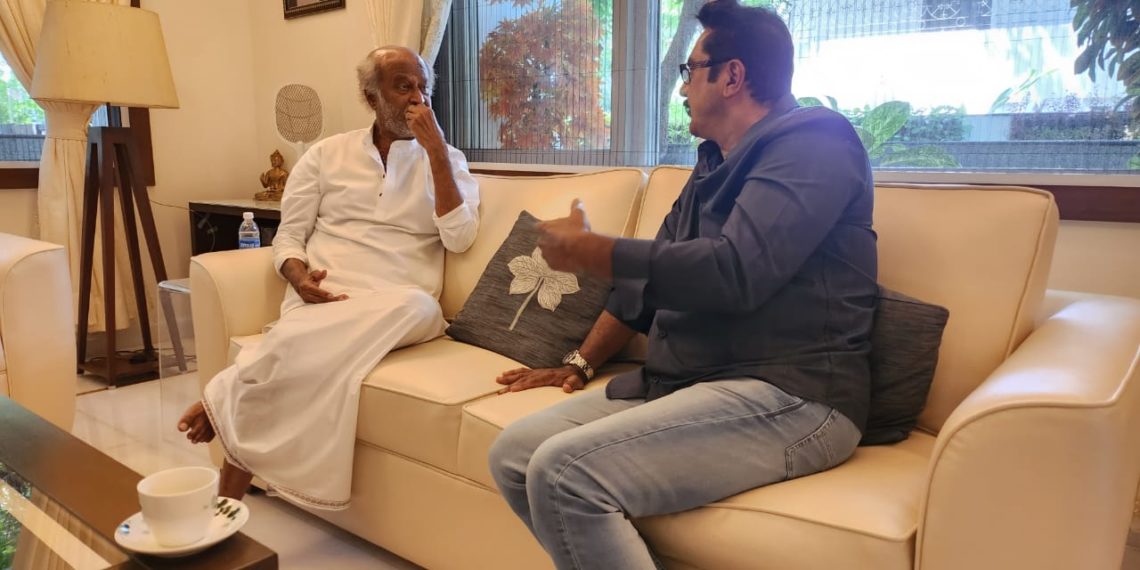 ரஜினியைச் சந்தித்த சரத்குமார்!