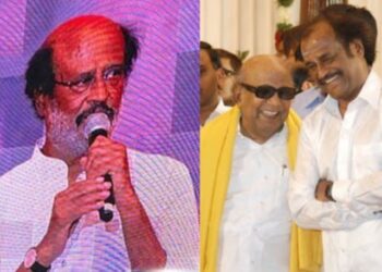 ரஜினி இரட்டை இலைக்கு வாக்களித்தபோது கலைஞர் அடித்த கமெண்ட்!