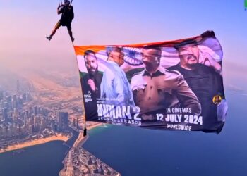 துபாய் வான் வெளியில் ‘ கம் பேக் இந்தியன் ‘!